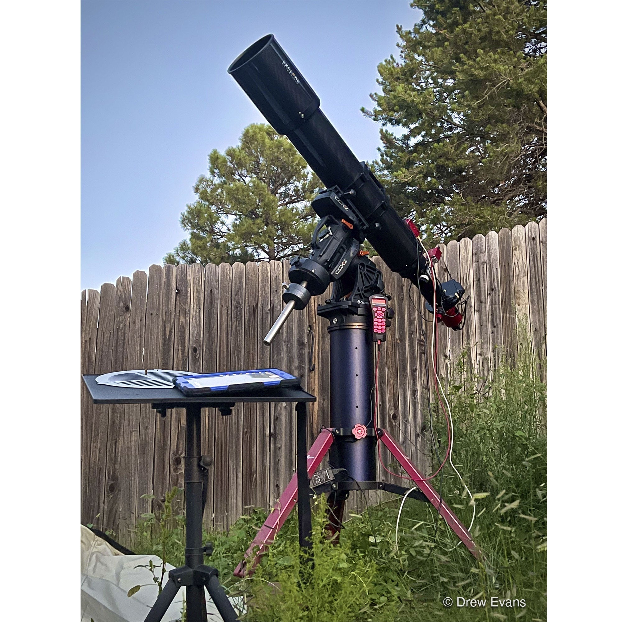 Explore Scientific ED152 Air-Spaced Triplet Telescope in Carbon Fiber - TED15208CF-HEX33 - The Space Store