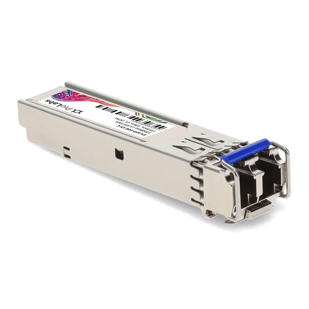 Picture of Juniper Networks® EX-SFP-1GE-LX Compatible TAA 1000Base-LX SFP Transceiver (SMF, 1310nm, 10km, LC, DOM)