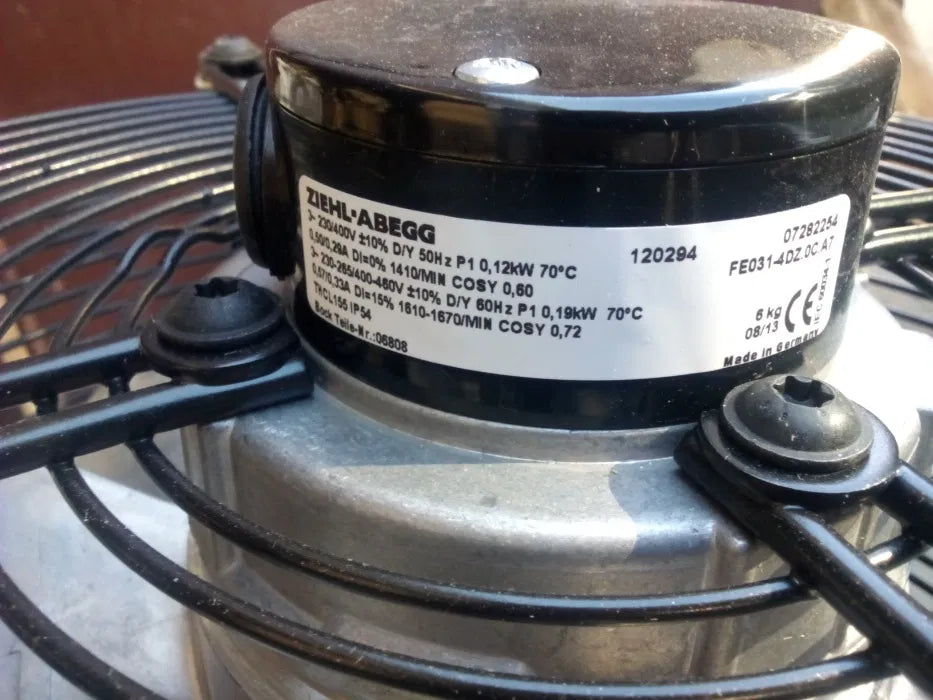 FE031-4DZ.0C.A7 3-230/400V 50/60HZ ZIEHL-ABEGG Axial Fan