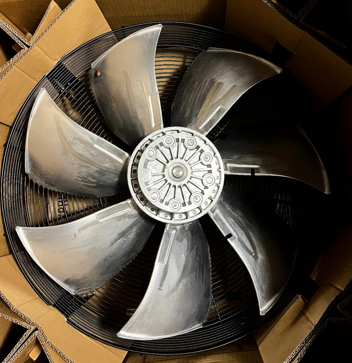 FE063-ADA.4I.V7(Art No:123976) ZIEHL-ABEGG Axial Fan 400V 0.48/0.19kW 0.94/0.38A 720/480rpm