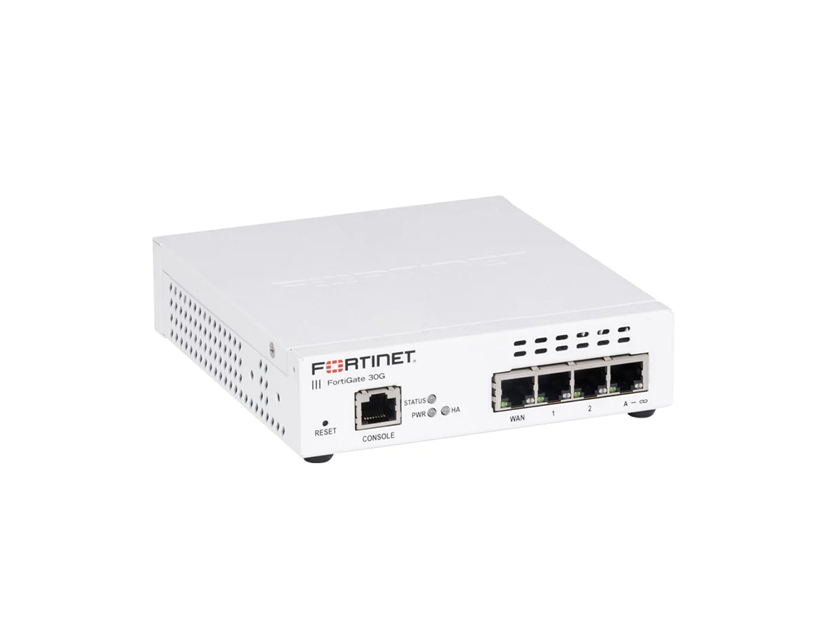Fortinet FortiGate 30G Hardware plus 5 Year FortiGuard Unified Threat Protection (UTP)