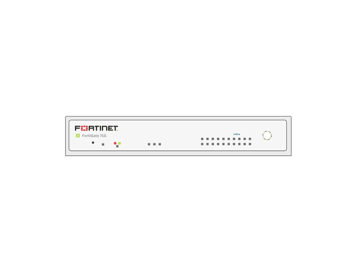 Fortinet FortiGate 71G Next-Generation Firewall Enterprise Protection 1-Year Bundle (FG-71G-BDL-809-60)