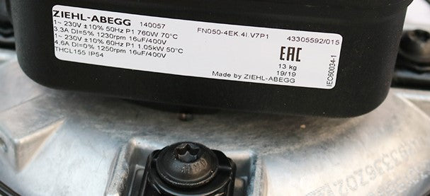 FE050-4EK.4I.V7P1 ZIEHL-ABEGG Axial Fan
