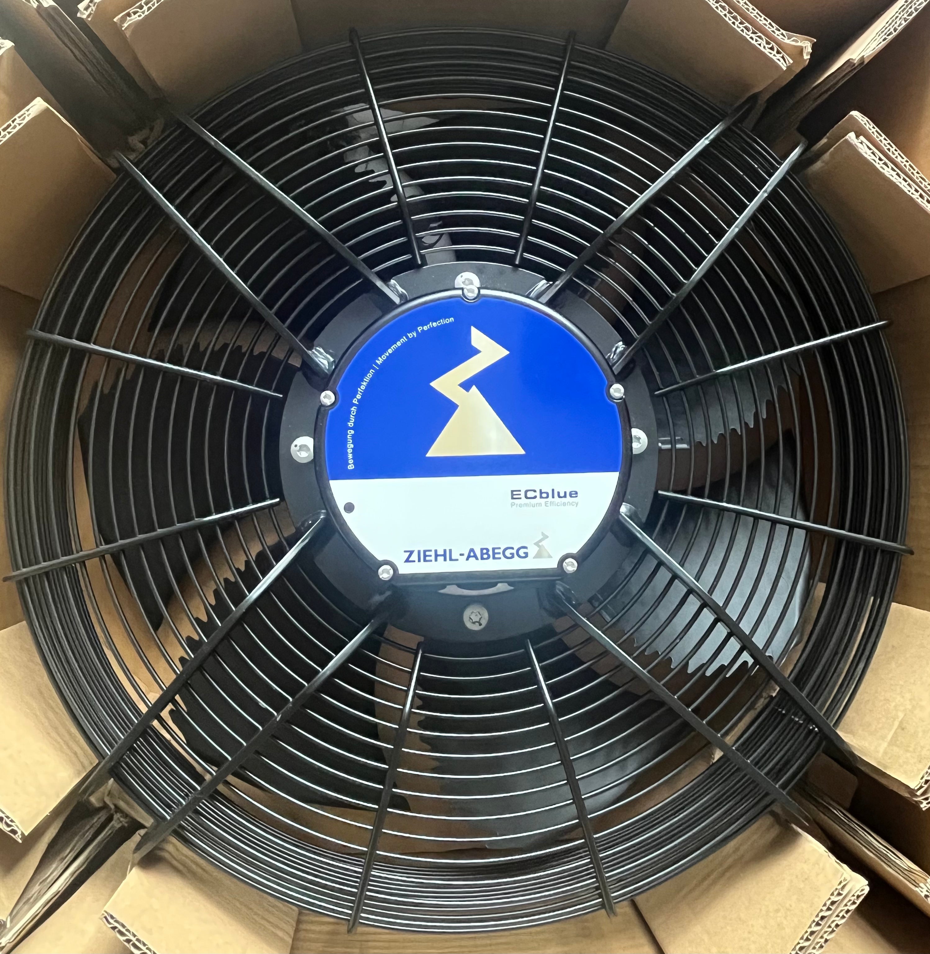 FN050-ZIK.DC.V7P2(Art. 179667) ZIEHL-ABEGG Axial Fan 3~380-480V 1.0kW 1.7/3.5A 1550rpm