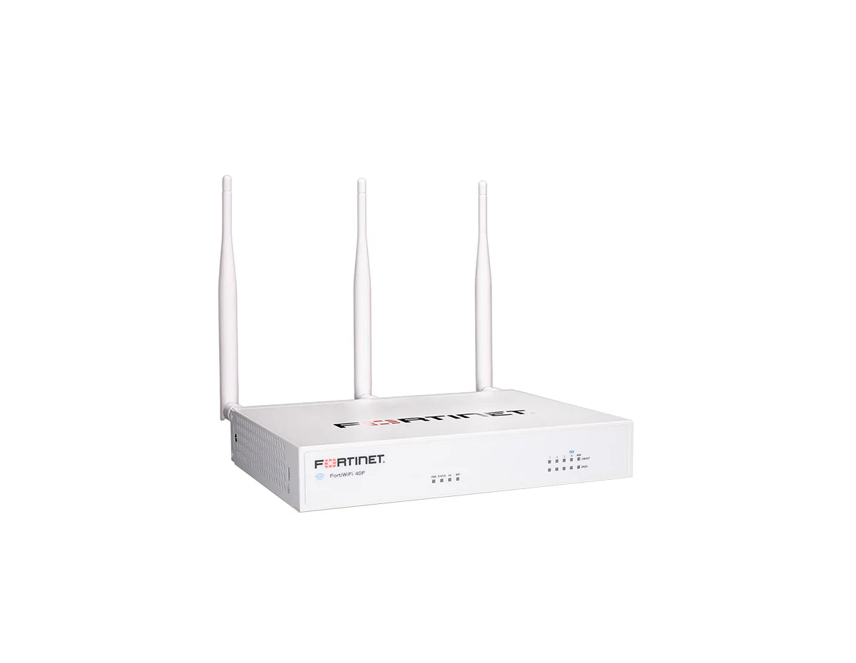 Fortinet FortiWiFi-40F 1 Year 24x7 FortiCare and FortiGuard Unified Threat Protection Firewall Appliance (FWF-40F-E-BDL-950-12)