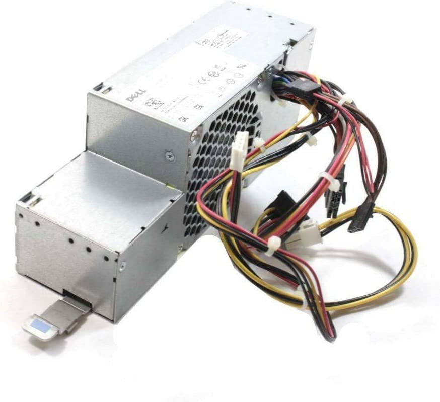 Fonte genuína Dell OEM Optiplex XE SFF Fonte de alimentação de fator de forma pequeno de 280 watts PSU Y738P D499R INCLUI sensor de calor térmico N949F, D280ES-00, DPS-280MB A, L280E-01, PS-6281-9DA-RoHS