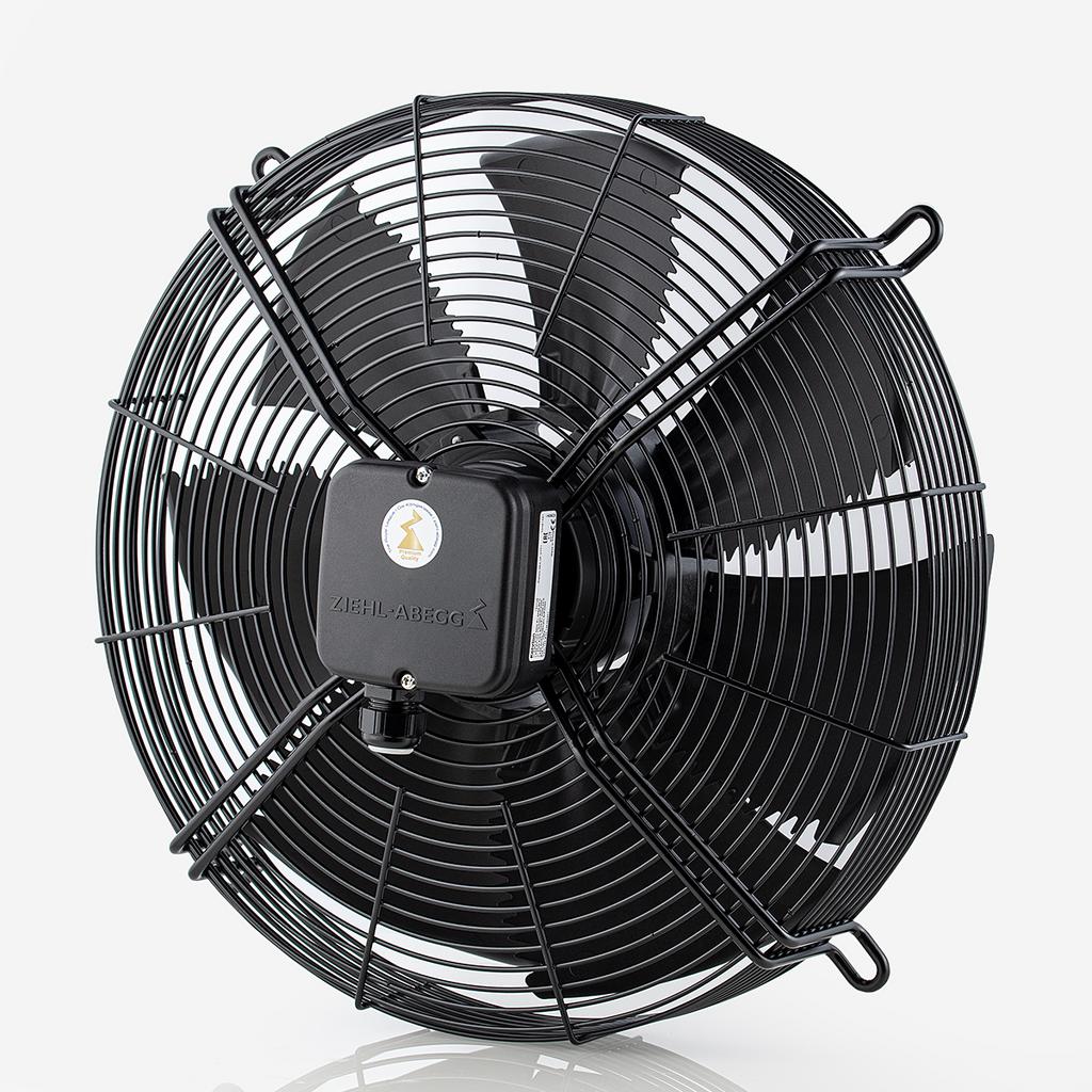 FN040-VDW.0F.A7P1 ZIEHL-ABEGG Axial Fan 400V 0.37/0.17kW 0.27/0.56A 1080/1580rpm