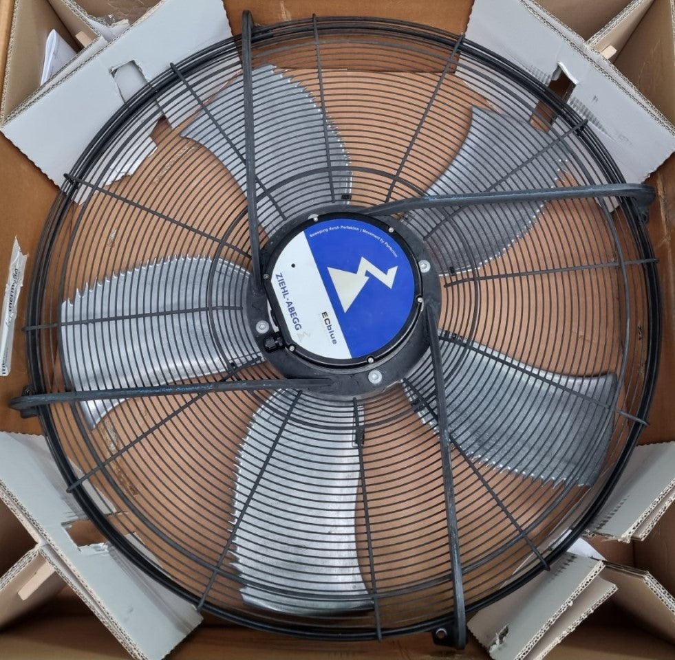 FN091-ZII.GL.V5P1 ZIEHL-ABEGG Axial Fan 3.5kW 5.6/4.4A 1130 rpm