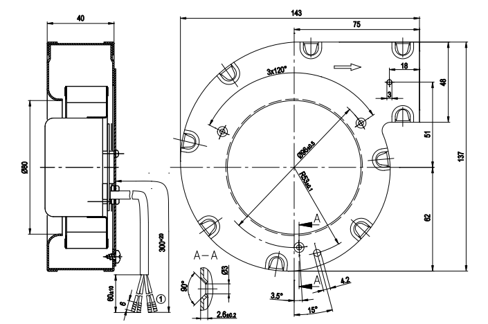 G1G097-AA05-01 Ebm Papst Centrifugal Fan