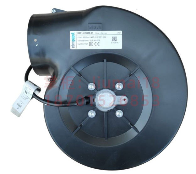 G2E140-NS38-01 Ebm-papst centrifugal fan
