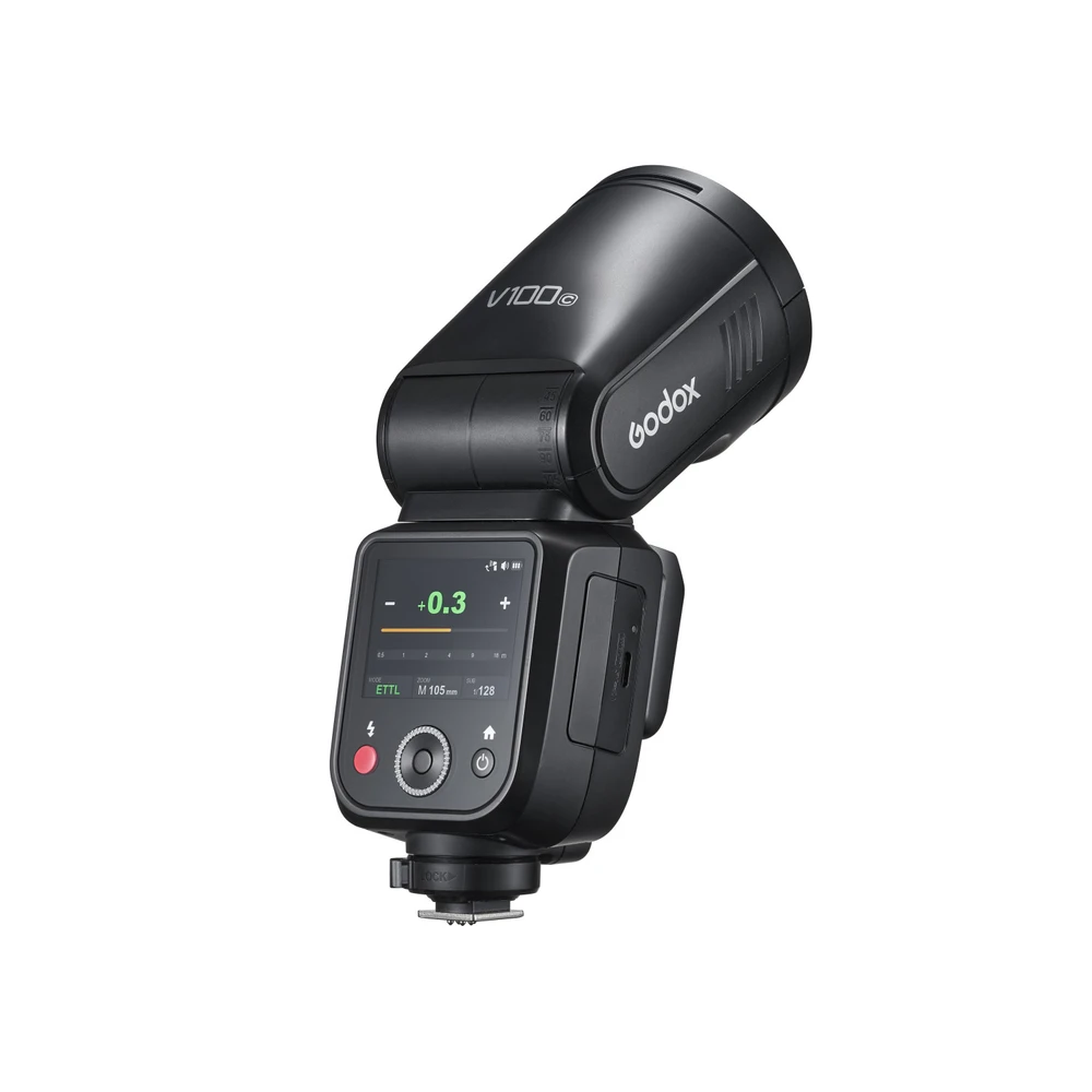 Godox V100 Flash for Canon (with Magnetic Front Ring)