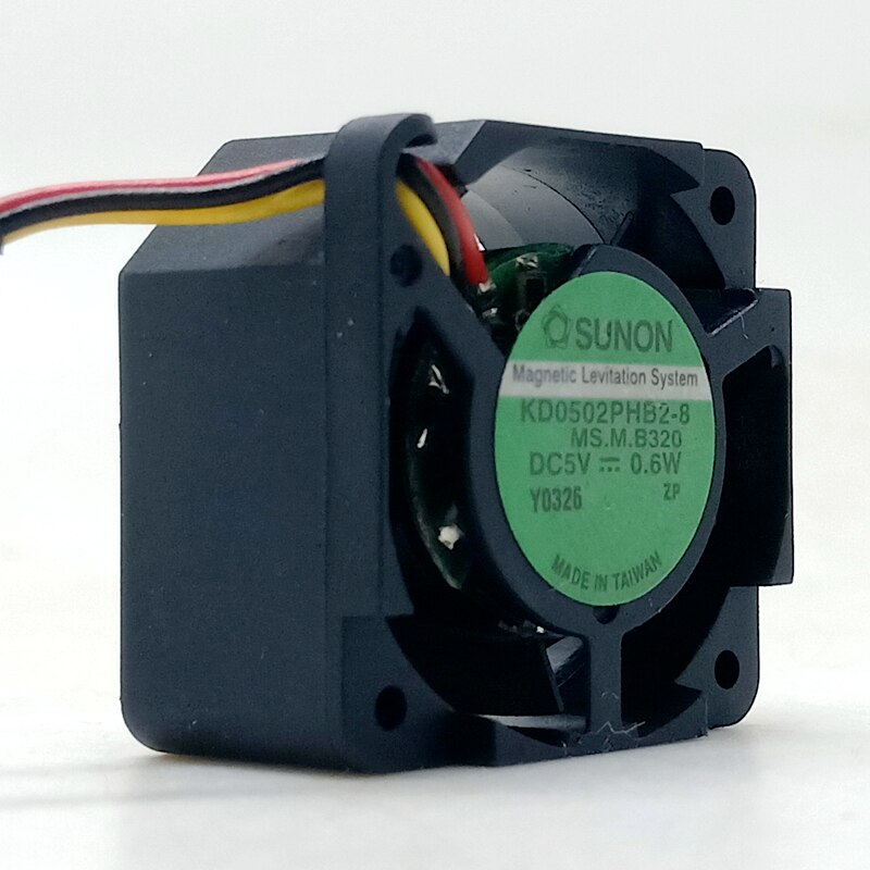 SUNON KD0502PHB2-8 25x25x15mm 5V DC Axial Cooling Fan