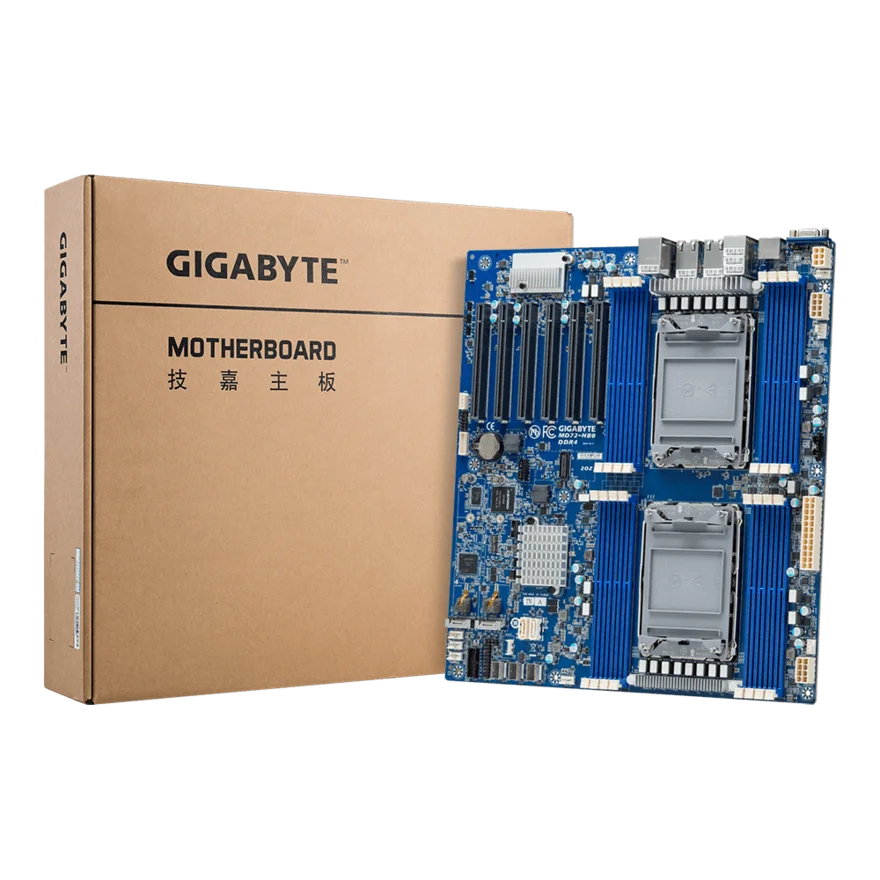 GIGABYTE MD72-HB0 MD72-HB1 MD72-HB2 MD72-HB3 Server C621A Motherboard LGA4189 Platinum Gold CPU MD72-HB2 Motherboards - aloinfousa.com