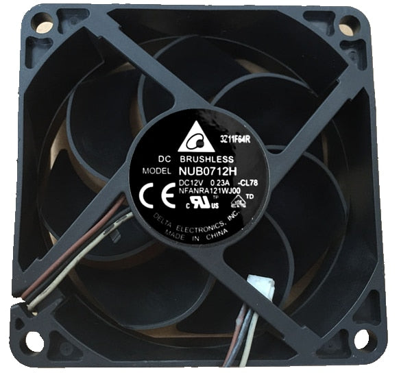 PG-F310X 70x70x25mm 12V DC 0.17A Axial Cooling Fan