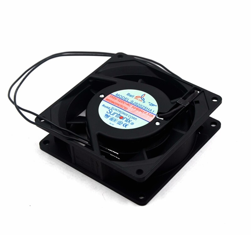 SJ92025HA1 92x92x25mm 115V AC 0.12A Axial Cooling Fan