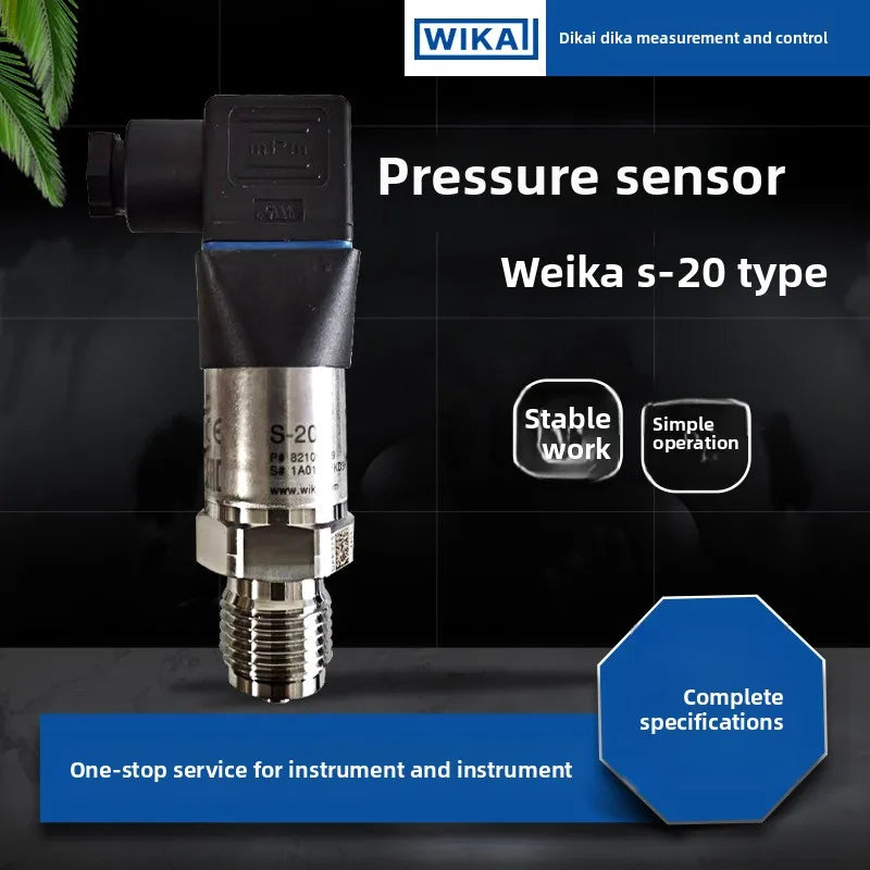WIKA S-20 Series High Precision Pressure Transmitter Sensor for Accurate Pressure Measurements