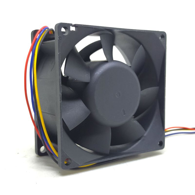 AVC DA08038B12H 80x80x38mm 12V DC 0.85A 4-Wire Axial Cooling Fan