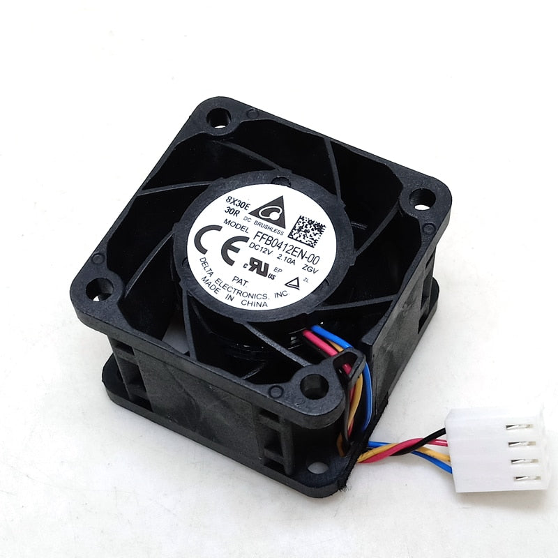 Delta FFB0412EN 40x40x28mm 12V DC Axial Cooling Fan