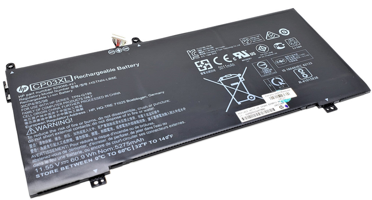 HP TPN-Q199 - 6-Cell CP03XL CP03 Battery for HP Spectre 13 X360 13-ae013dx 13-ae011dx 13t-ae012dx 13-ae Series