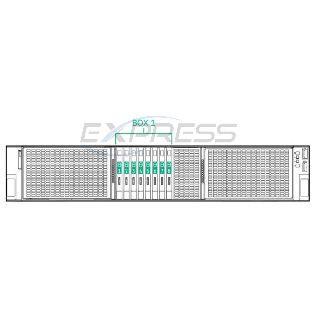 P69866-B21 - GPU 8 EDSFF NVMex4 to Ctrlr Kit | Refurbished HPE ProLiant DL345 Gen11