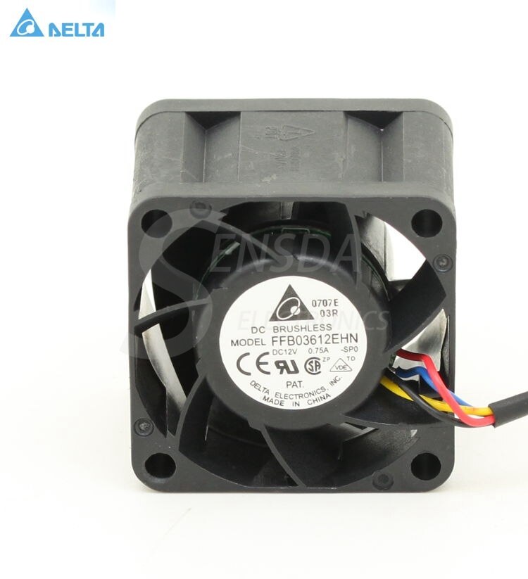 Delta FFB03612EHN 12V DC 0.75A Axial Cooling Fan
