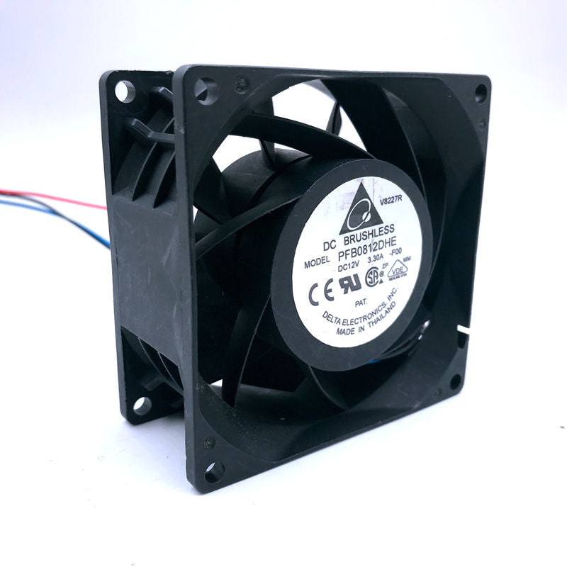 Delta PFB0812DHE 80x80x38mm 12V DC 2.75A Axial Cooling Fan