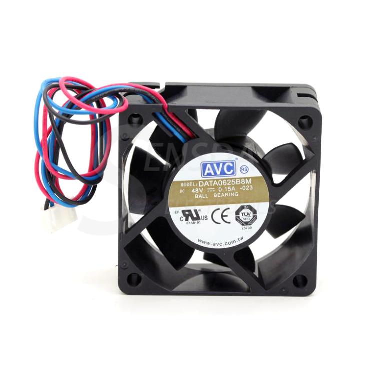 AVC DATA0625B8M 60x60x25mm 48V DC 0.15A Axial Cooling Fan