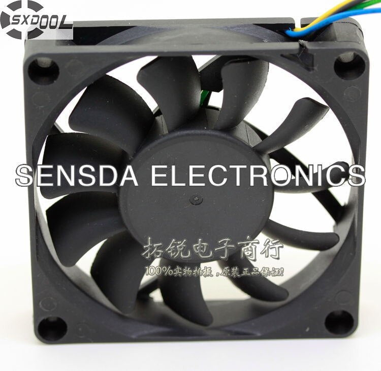 Top Motor DF127015BU 12V DC 70x70x15mm Brushless Cooling Fan