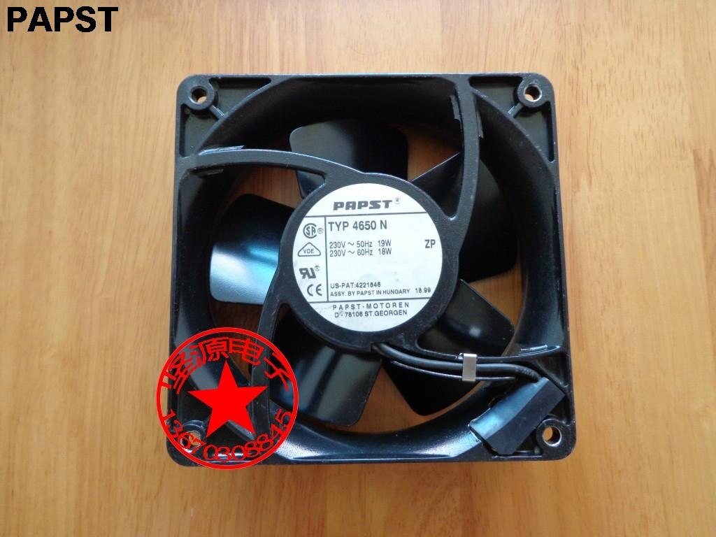 PAPST 46x46x50mm Axial Cooling Fan