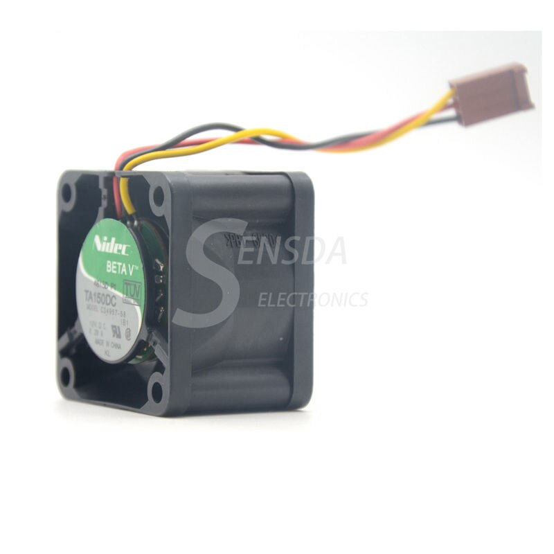 Nidec TA150DC 34x34x95mm 12V DC 0.29A Axial Cooling Fan