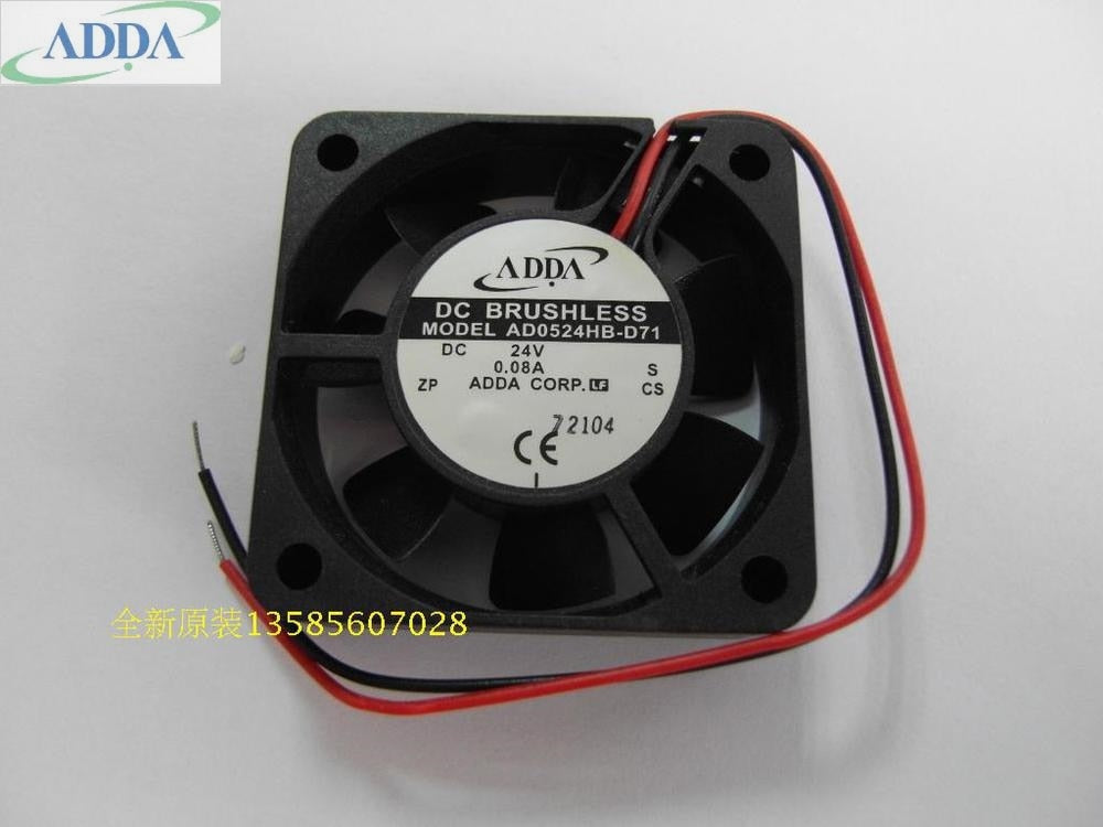 ADDA AD0524HB-D71 50x50x15mm 24V DC Axial Cooling Fan