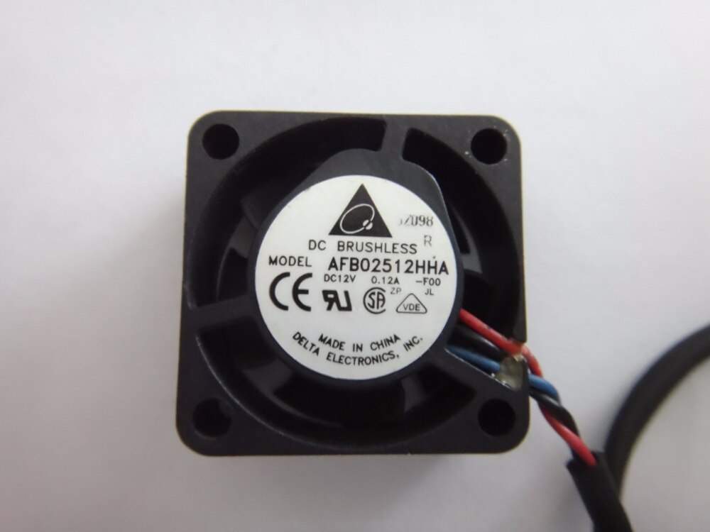 Delta AFB02512HHA 25x25x10mm 12V DC 0.12A Axial Cooling Fan