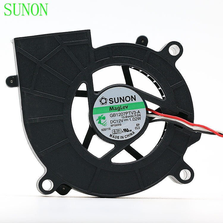 SUNON GB1207PTV3-A 70x70x25mm 12V DC Axial Cooling Fan