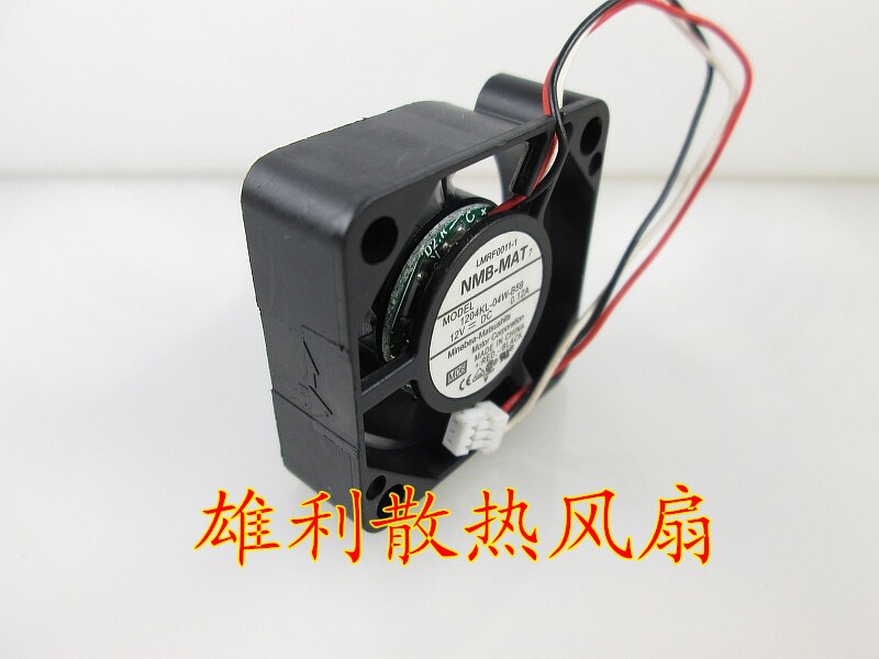 NMB 1204KL-04W-B59 30x30x10mm 12V DC 0.12A Axial Cooling Fan