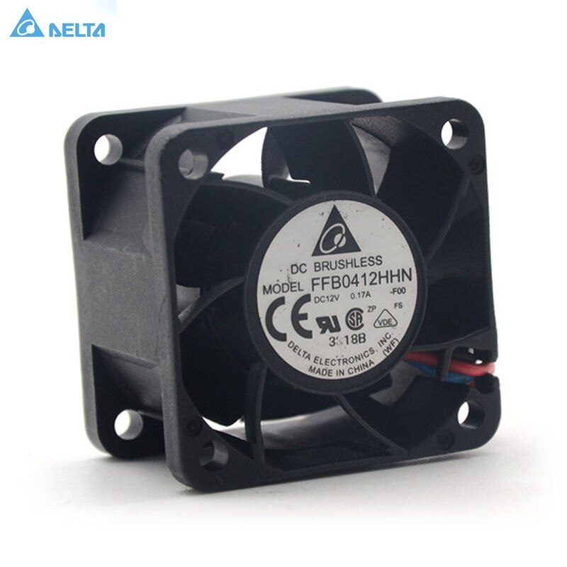 Delta FFB0412HHN 40x40x28mm 12V DC 0.17A Axial Cooling Fan