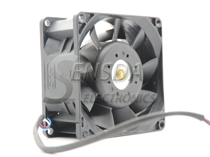 AVC 2B08038B12S 80x80x38mm 12V DC 3.84A 4-Wire Axial Cooling Fan