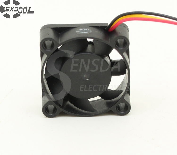 Power Logic PLA03010S12M 30x30x10mm 12V DC 0.07A 3-Wire DC Axial Fan
