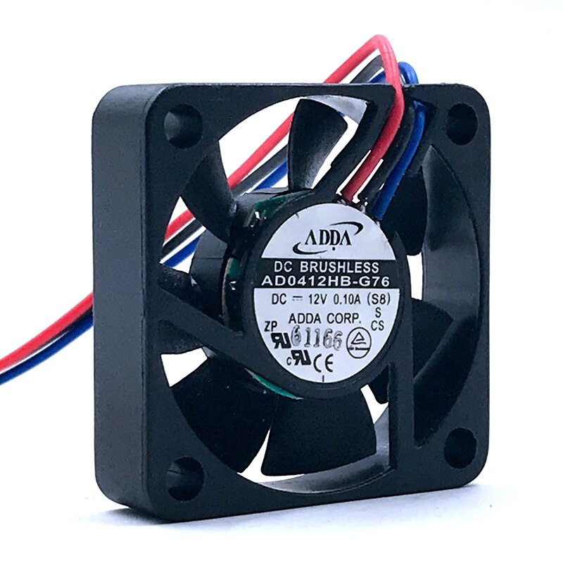 ADDA AD0412HB-G76 40x40x10mm 12V DC Industrial Cooling Fan