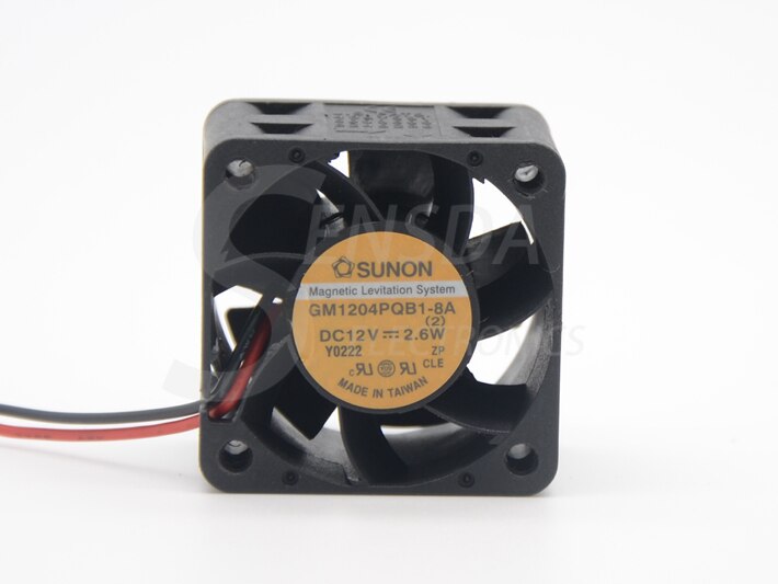SUNON GM1204PQB1-8A 40x40x28mm 12V DC Axial Cooling Fan