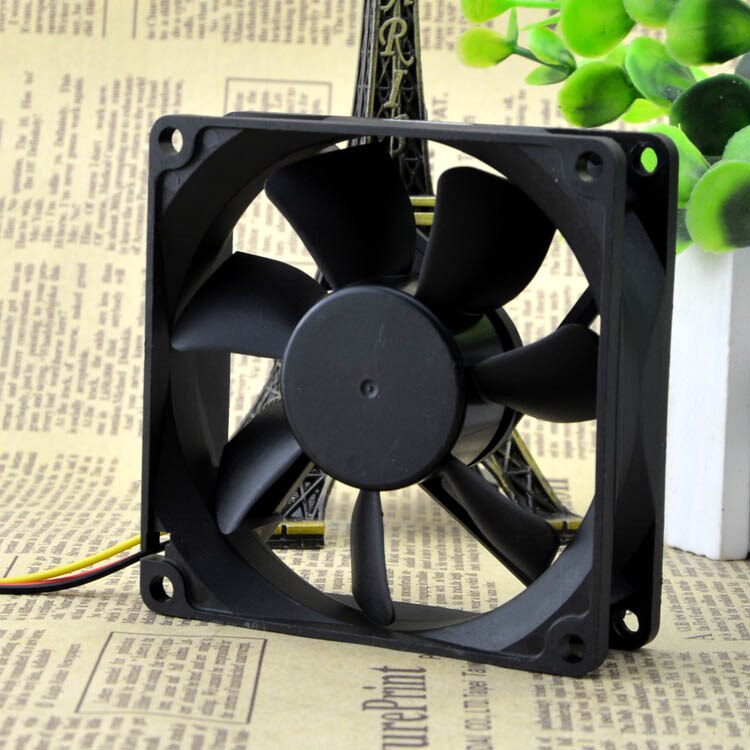 Y.S.Tech KM128025HB 12V DC 80x80x25mm Brushless Cooling Fan