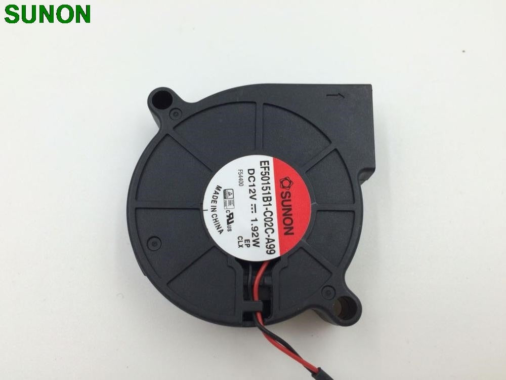 SUNON EF50151B1-C02C-A99 50x50x15mm 12V DC Axial Cooling Fan
