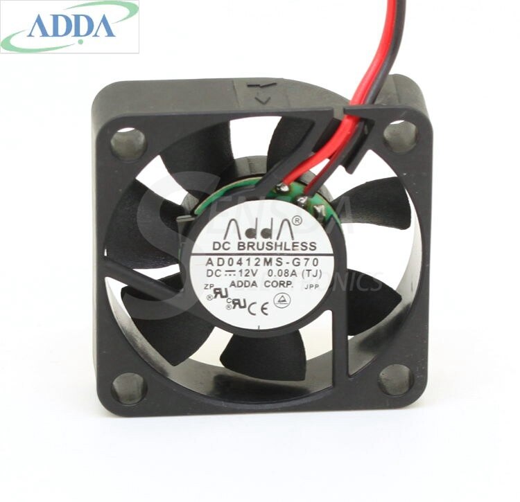 ADDA AD0412MS-G70 12V DC 0.08A Axial Cooling Fan