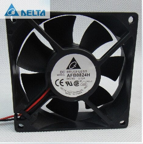 Delta AFB0824H 80x80x25mm 24V DC 0.12A Axial Cooling Fan