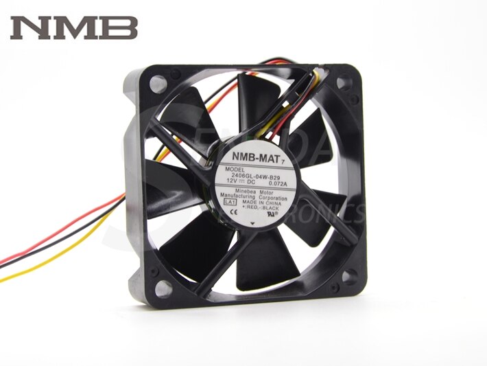 NMB 2406GL-04W-B29 50A 7-Wire Axial Cooling Fan