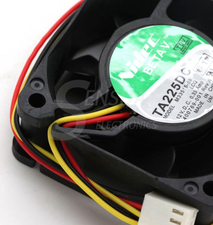 Nidec TA225DC 33x33x51mm 12V DC 3-Wire Axial Cooling Fan