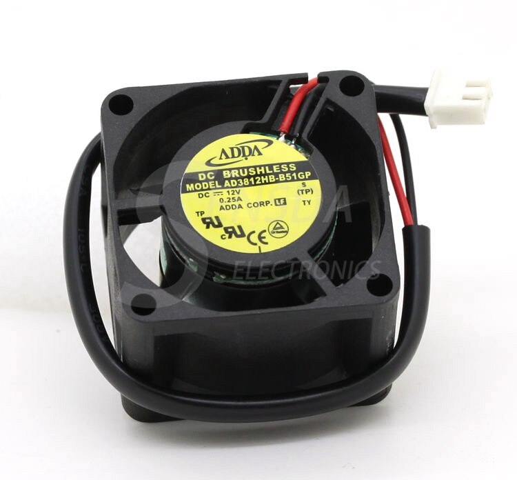ADDA AD3812HB-B51GP 38x38x12mm 12V DC 0.25A Axial Cooling Fan
