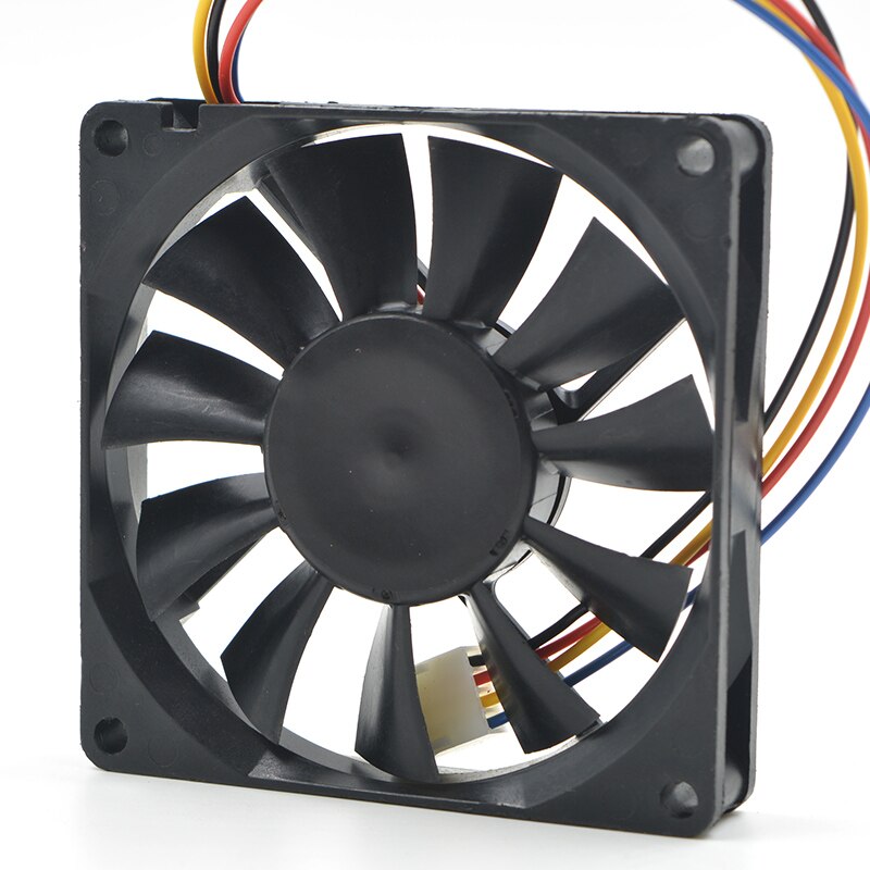 AVC DS08015B12U 80x80x15mm 12V DC 0.60A Axial Cooling Fan