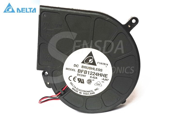 Delta BFB1224HHE 120x120x32mm 24V DC 0.90A Axial Cooling Fan