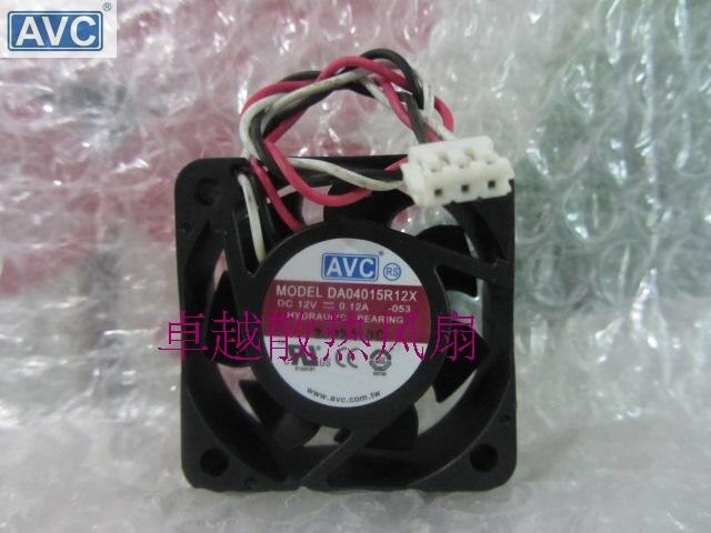 AVC DA04015R12X 40x40x15mm 12V DC 0.12A Axial Cooling Fan