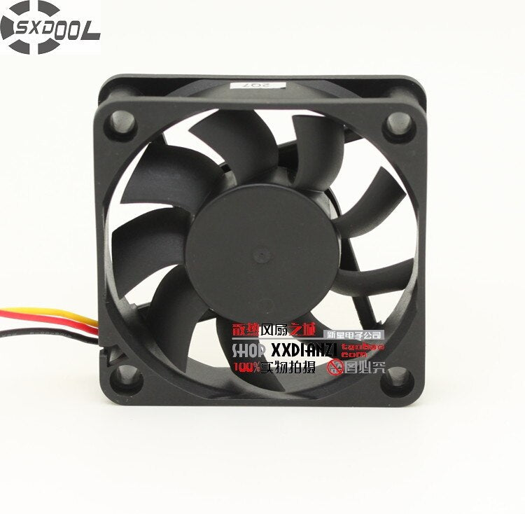 Y.S.Tech FD126015HB 12V DC 60x60x15mm Brushless Cooling Fan